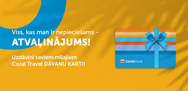 Coral Travel Dāvanu Karte